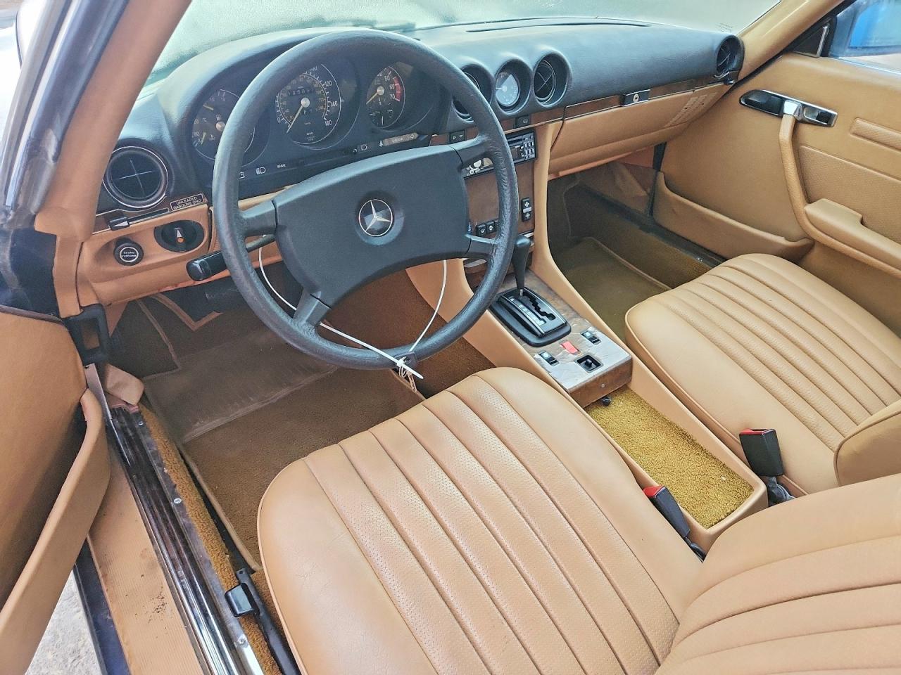 1984 Mercedes-benz 380 Sl Синий vin: WDBBA45A1EA001527