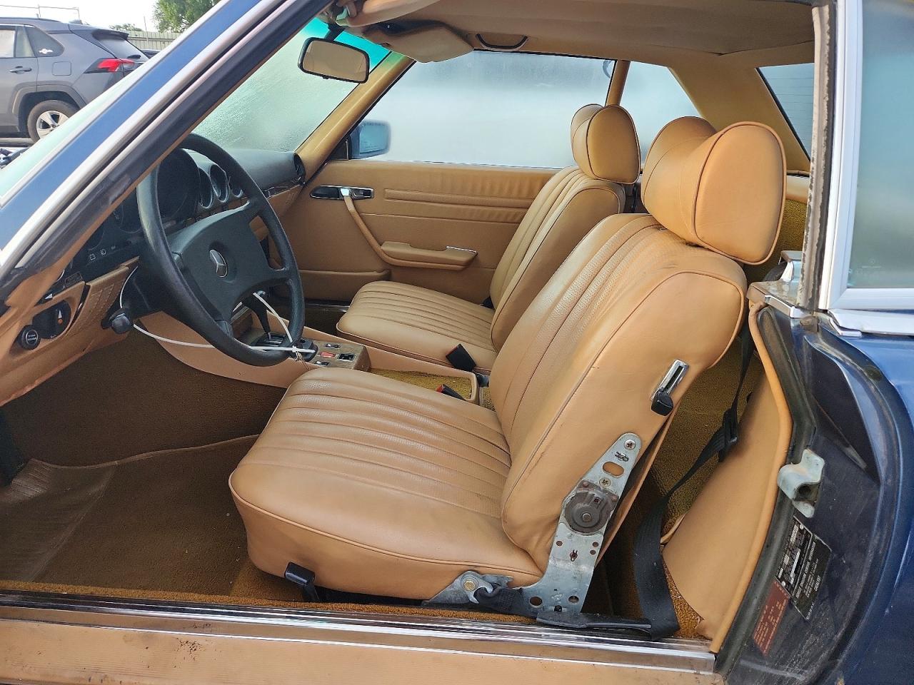 1984 Mercedes-benz 380 Sl Синий vin: WDBBA45A1EA001527