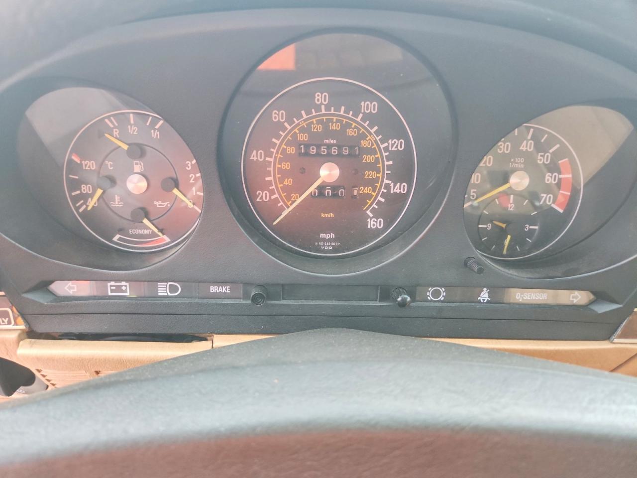 1984 Mercedes-benz 380 Sl Синий vin: WDBBA45A1EA001527