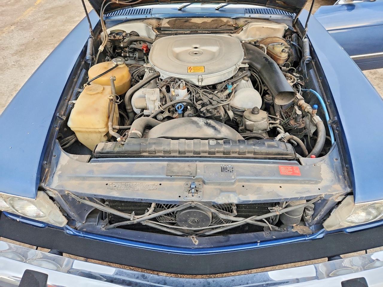 1984 Mercedes-benz 380 Sl Синий vin: WDBBA45A1EA001527