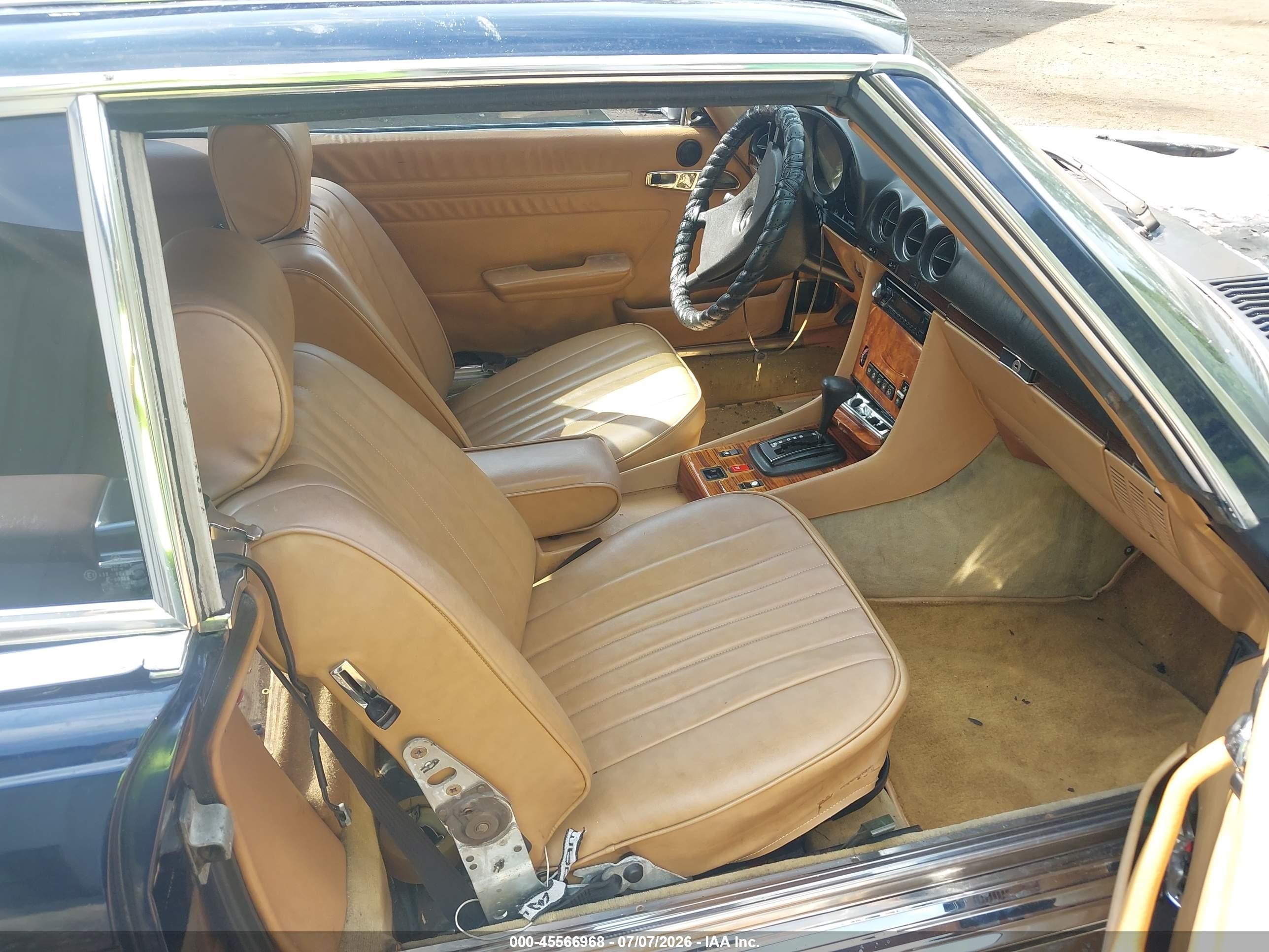 1983 Mercedes-benz 380 Sl Blue vin: WDBBA45A2DB023609
