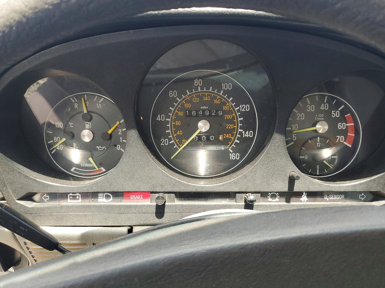 1984 Mercedes-benz 380 Sl Red vin: WDBBA45A2EA005943