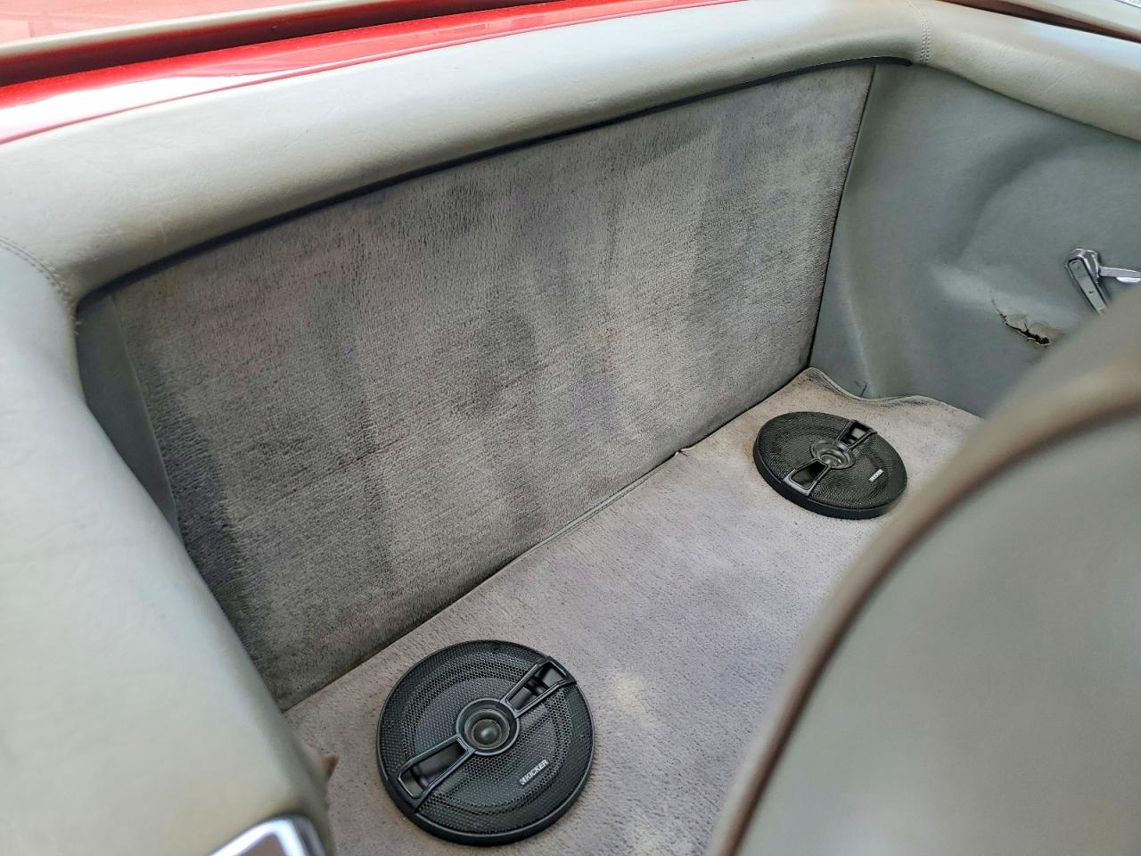 1984 Mercedes-benz 380 Sl Red vin: WDBBA45A2EA005943