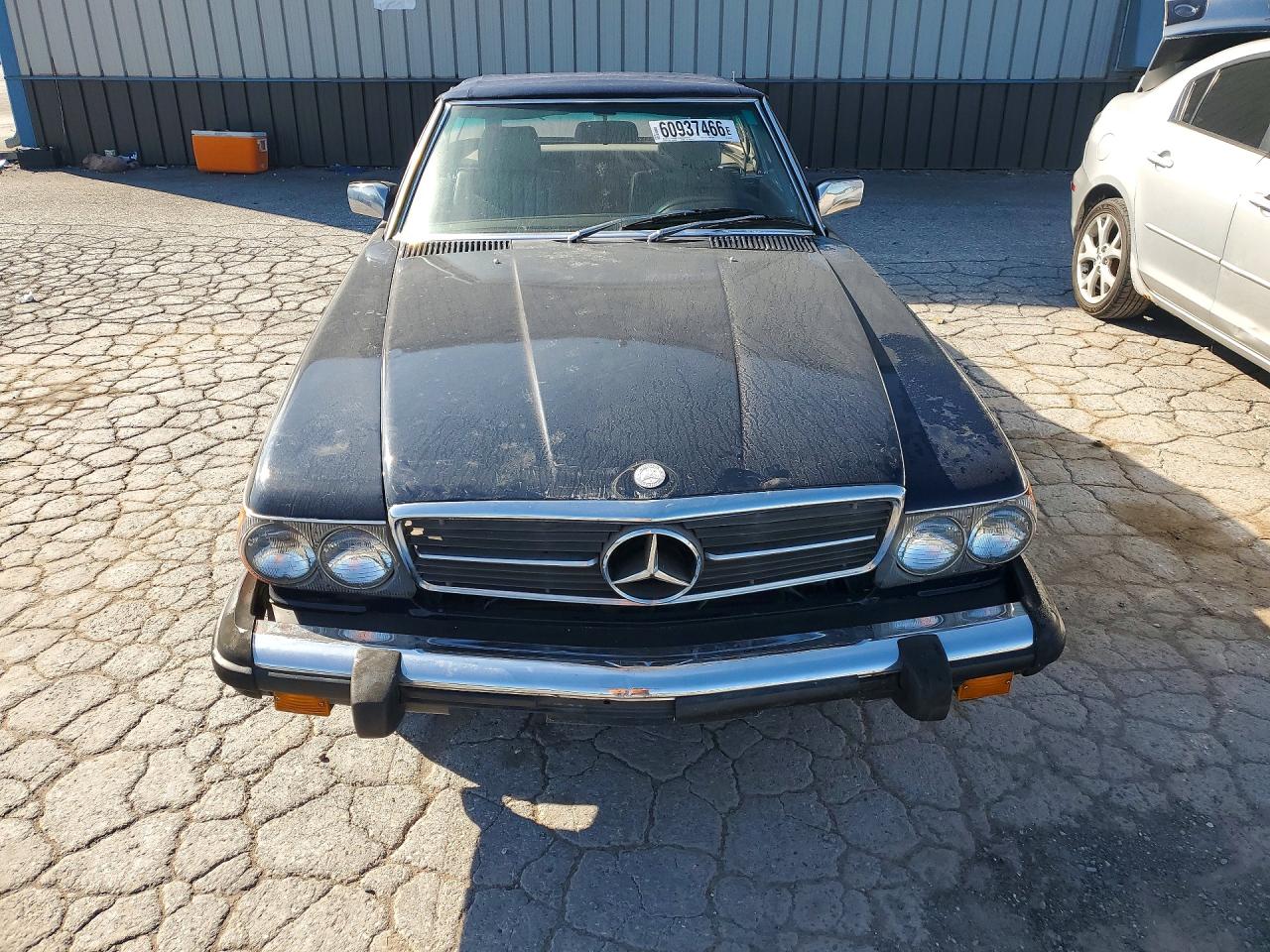 1983 Mercedes-benz 380 Sl Blue vin: WDBBA45A3DB021979