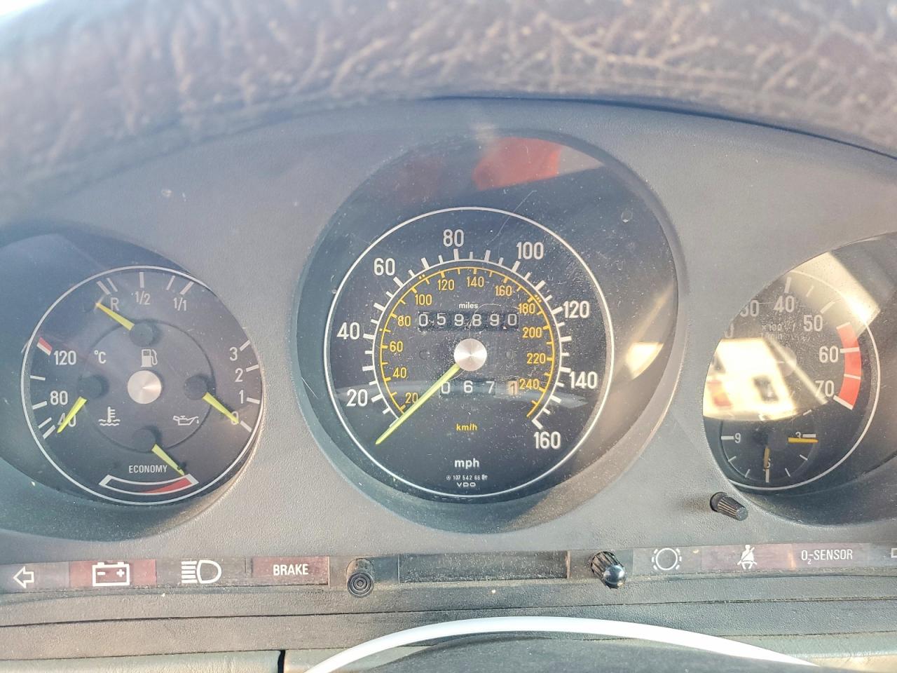 1983 Mercedes-benz 380 Sl Blue vin: WDBBA45A3DB021979