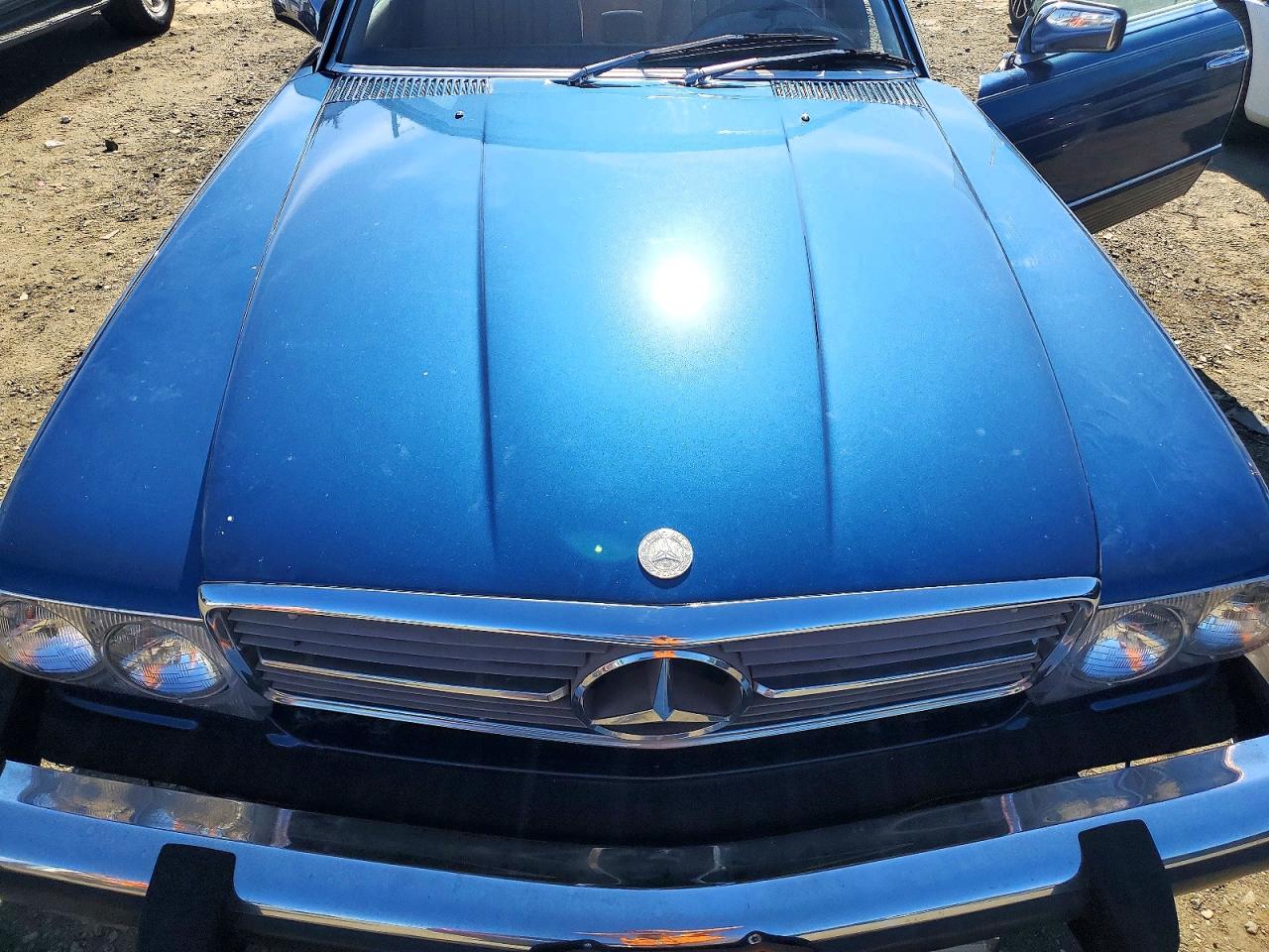 1983 Mercedes-benz 380 Sl Синий vin: WDBBA45A3DB026941