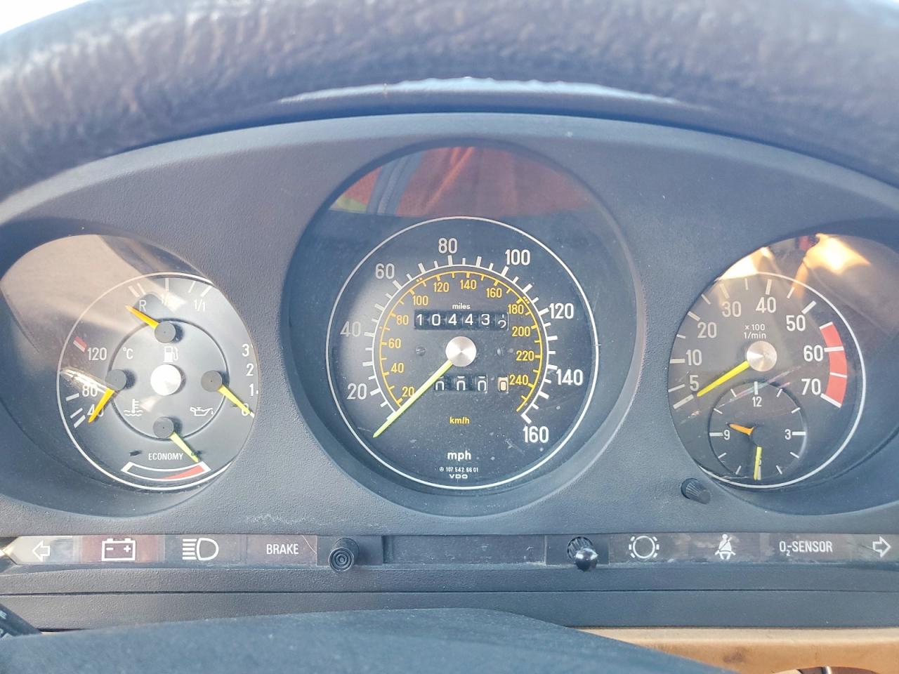 1983 Mercedes-benz 380 Sl Синий vin: WDBBA45A3DB026941