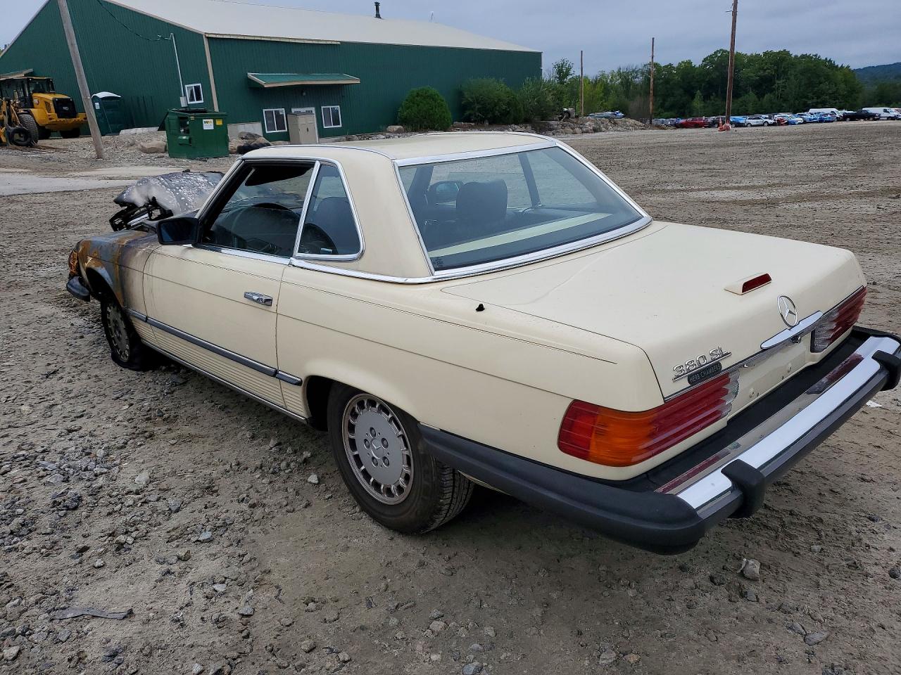 1984 Mercedes-benz 380 Sl Бежевый vin: WDBBA45A4EA005295