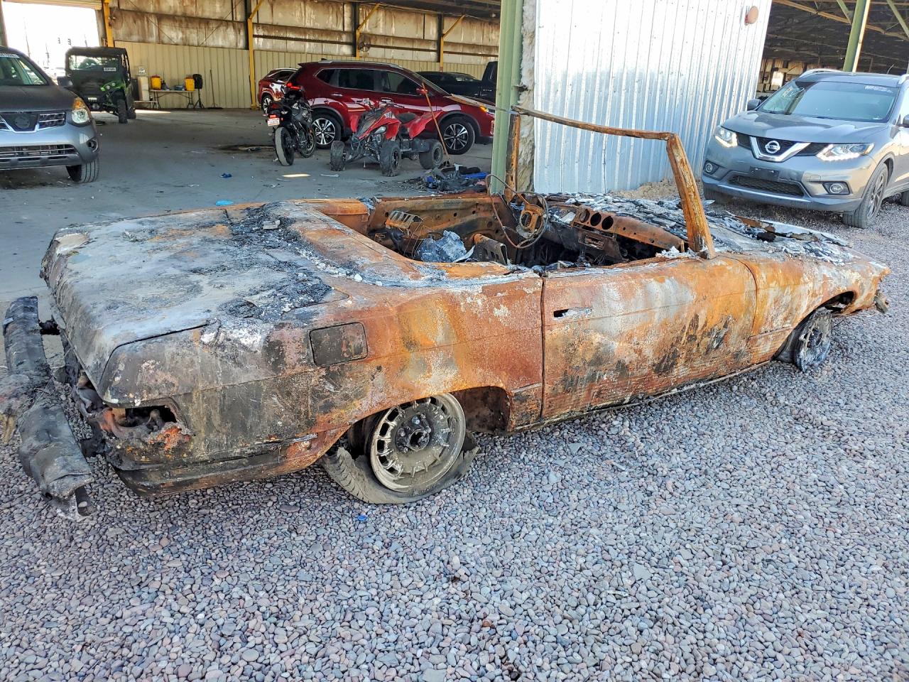 1981 Mercedes-benz 380 Sl Burn vin: WDBBA45A5BB003528
