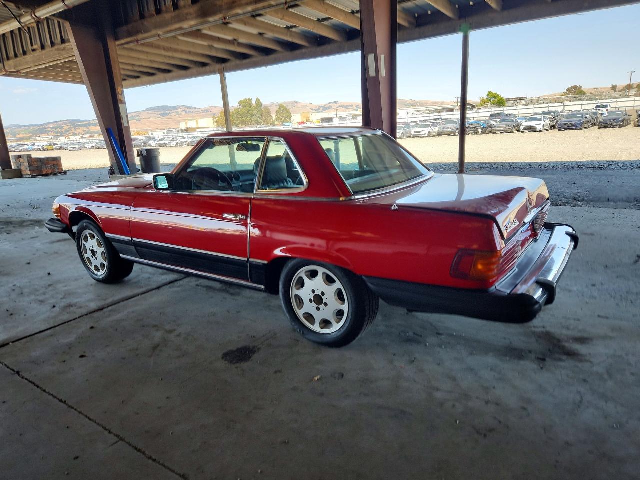 1982 Mercedes-benz 190 Red vin: WDBBA45A5CB015020