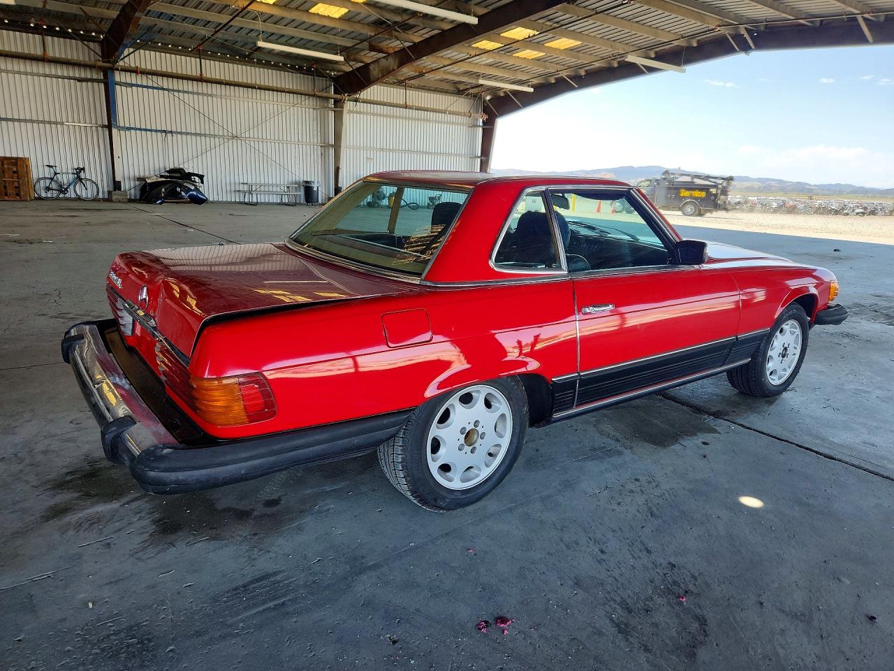 1982 Mercedes-benz 190 Red vin: WDBBA45A5CB015020