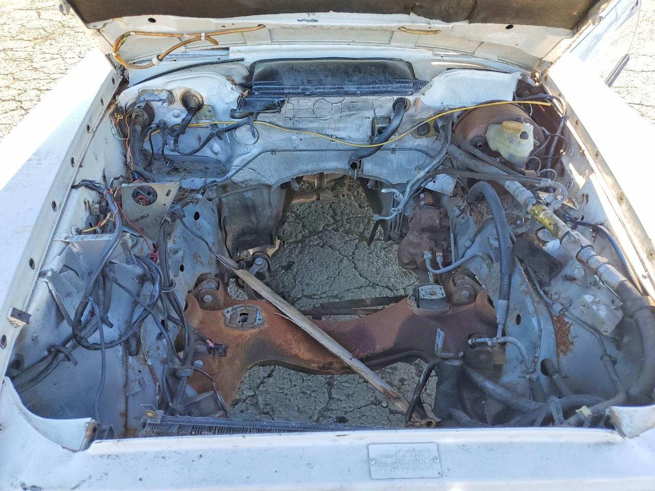 1982 Mercedes-benz 380 Sl White vin: WDBBA45A6CB010991
