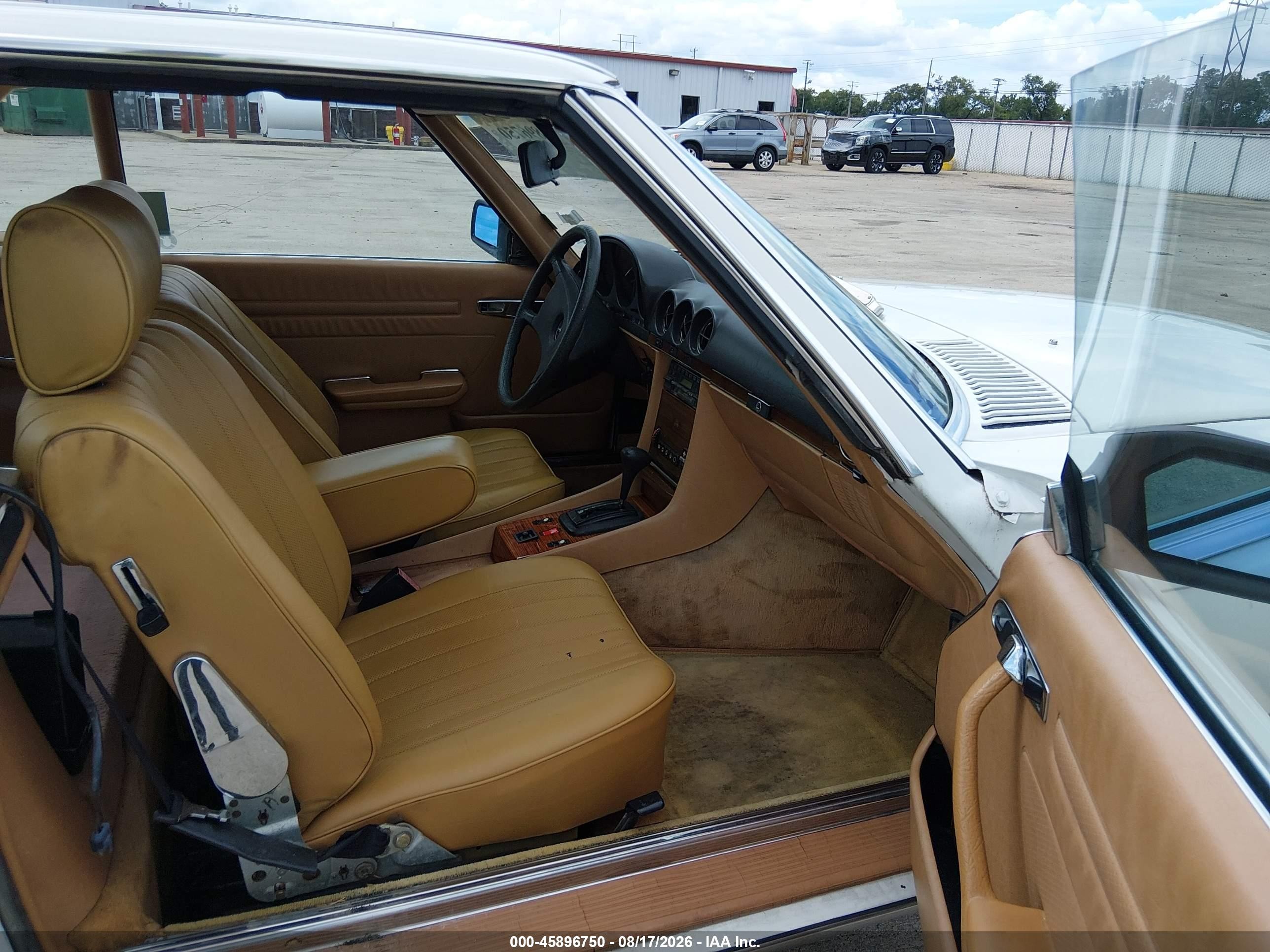 1983 Mercedes-benz 380 Sl White vin: WDBBA45A6DB020101