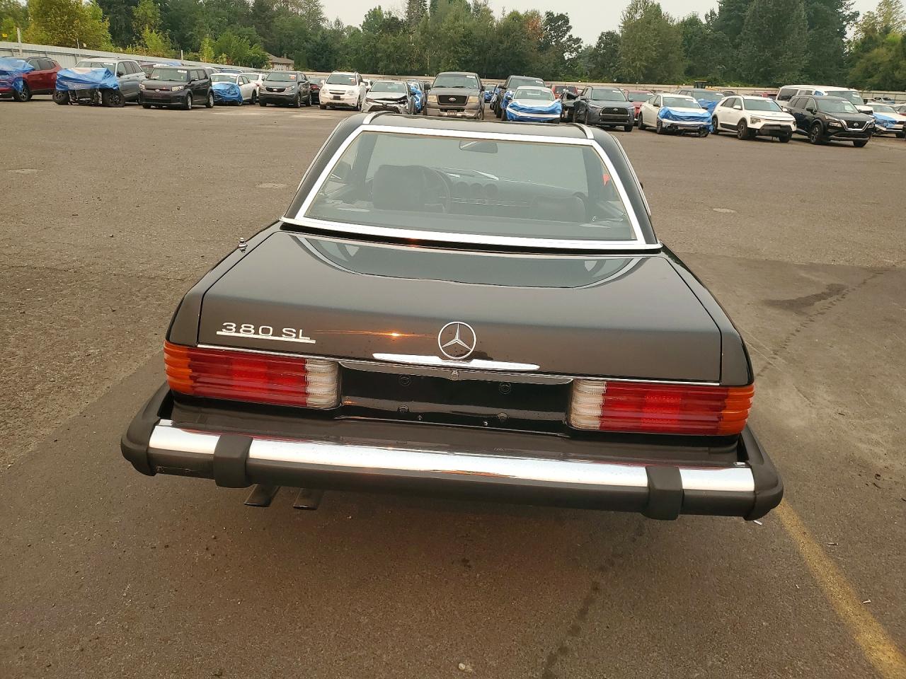1981 Mercedes-benz 380 Sl Brown vin: WDBBA45A7BB005698