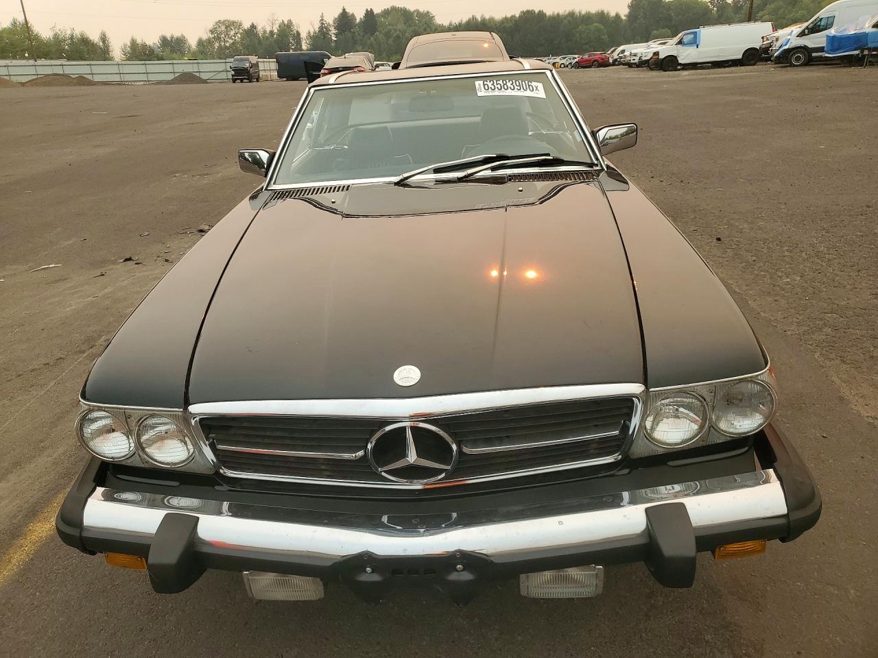 1981 Mercedes-benz 380 Sl Brown vin: WDBBA45A7BB005698