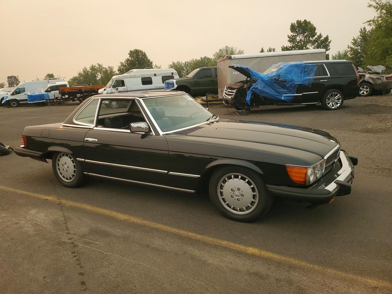 1981 Mercedes-benz 380 Sl Brown vin: WDBBA45A7BB005698