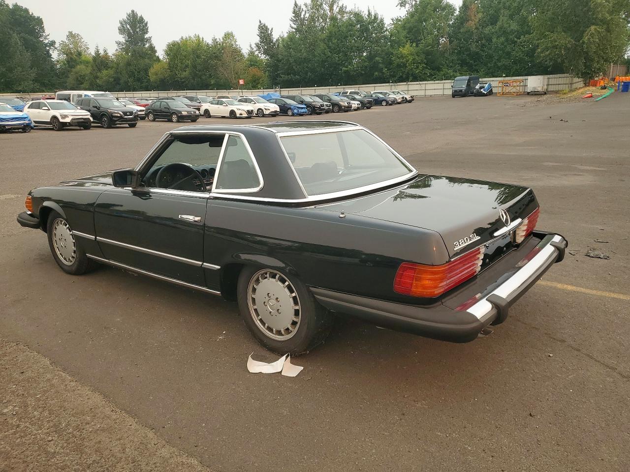 1981 Mercedes-benz 380 Sl Brown vin: WDBBA45A7BB005698