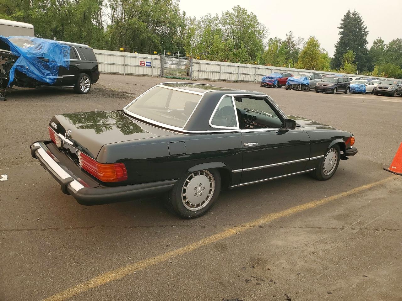 1981 Mercedes-benz 380 Sl Brown vin: WDBBA45A7BB005698