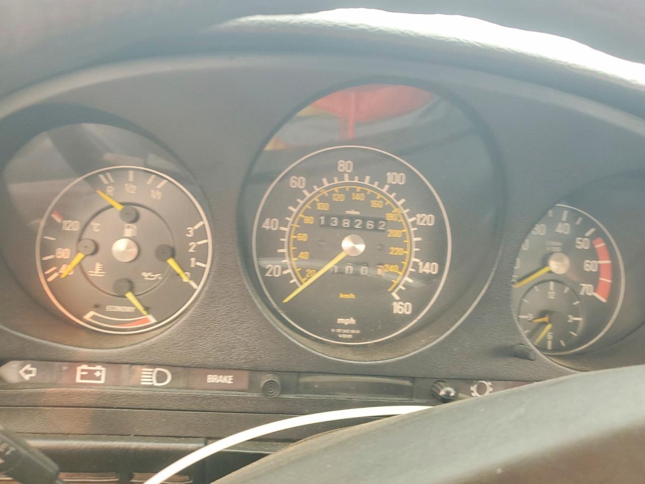 1981 Mercedes-benz 380 Sl Brown vin: WDBBA45A7BB005698