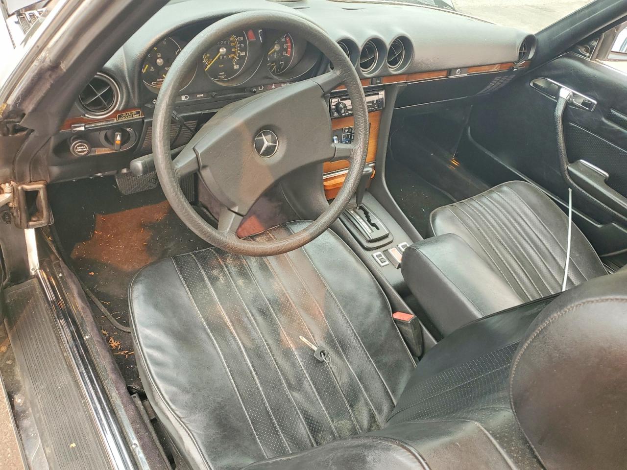 1981 Mercedes-benz 380 Sl Brown vin: WDBBA45A7BB005698