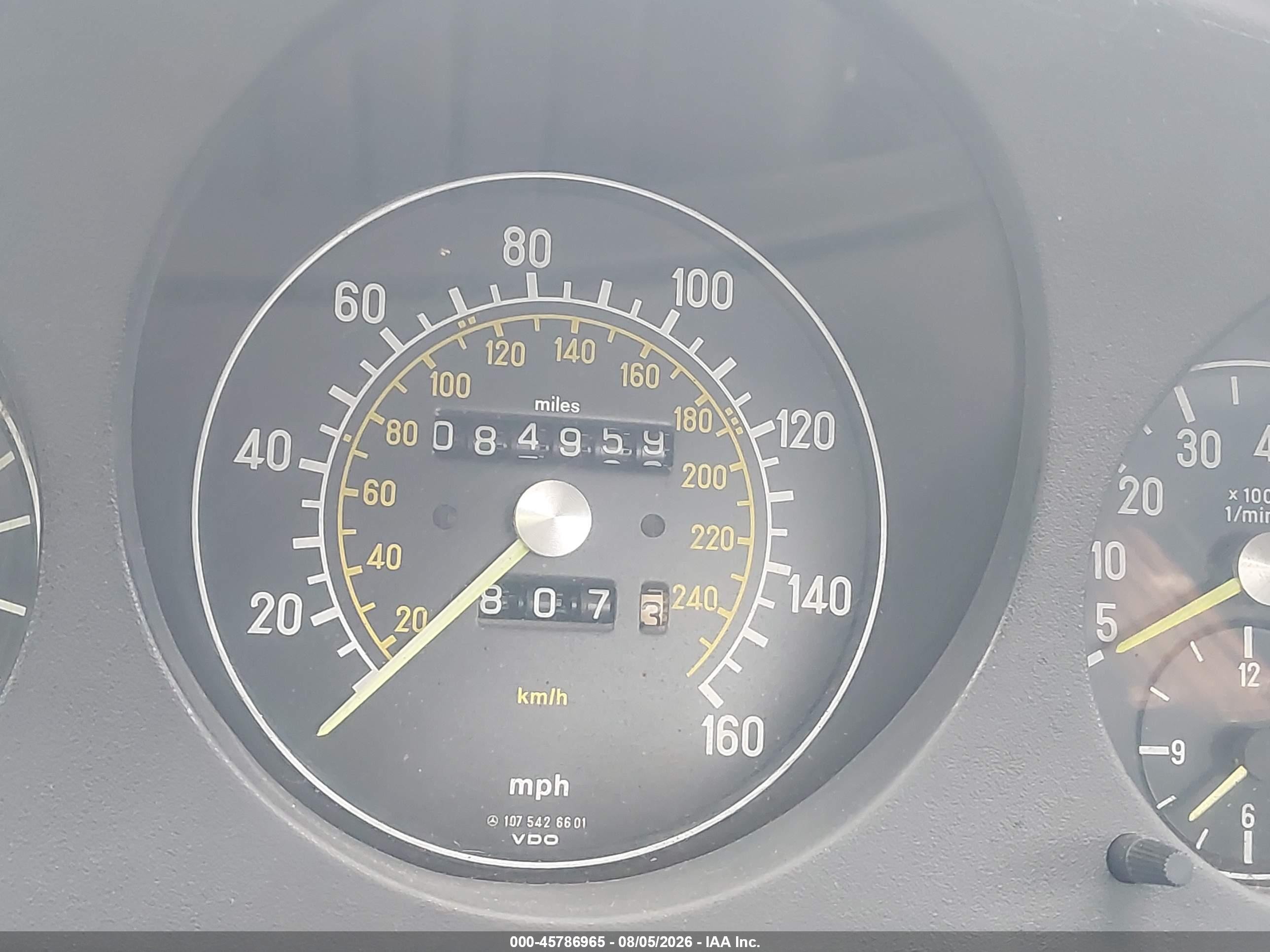 1983 Mercedes-benz 380 Sl Blue vin: WDBBA45A7DB024108