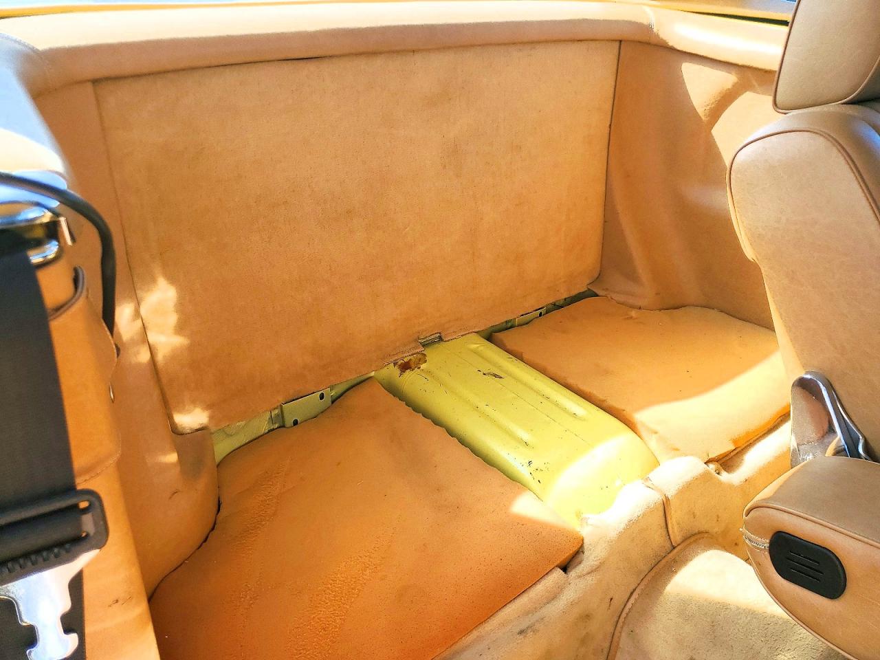 1981 Mercedes-benz 380 Sl Yellow vin: WDBBA45A9BB008828