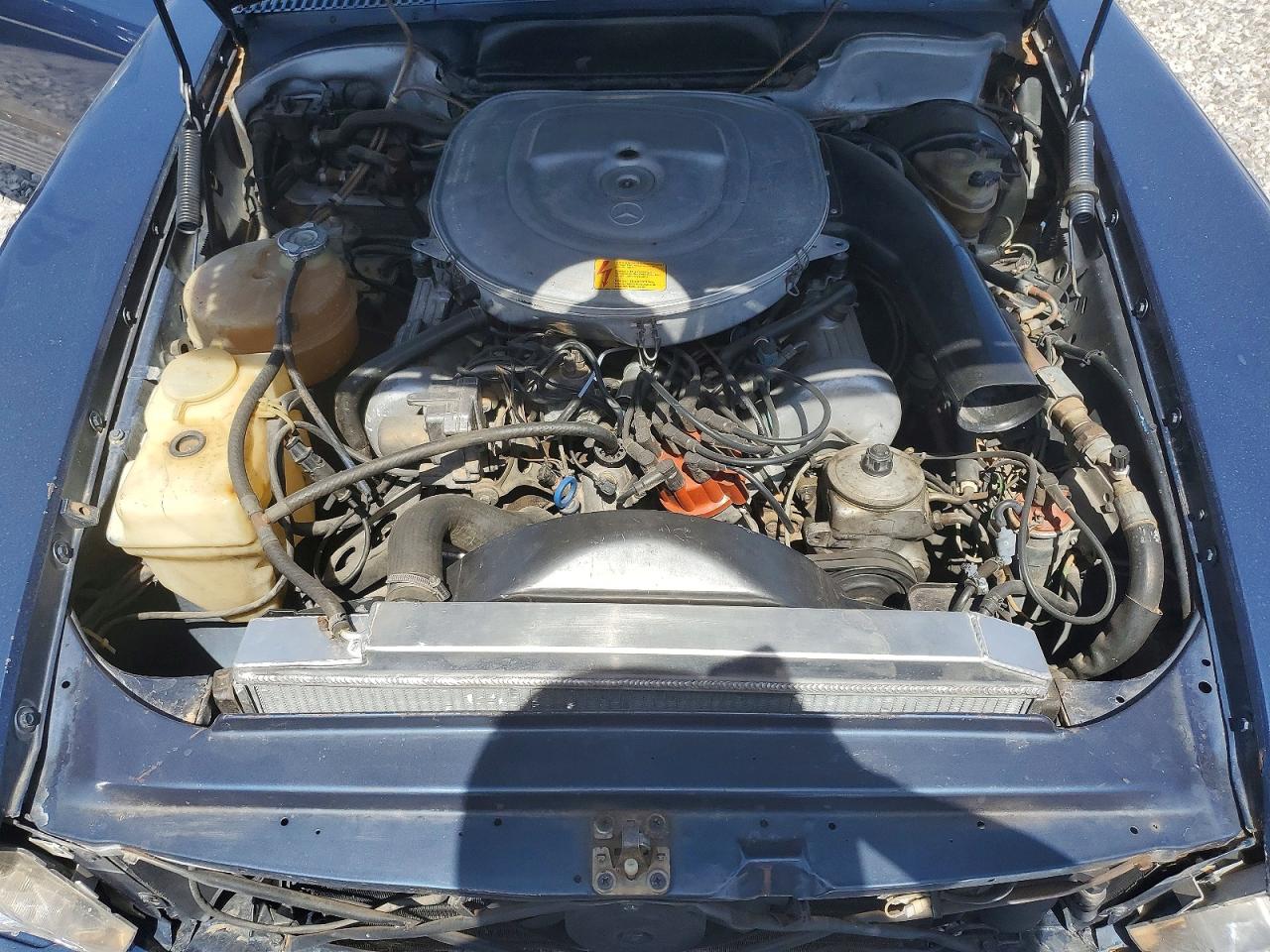 1984 Mercedes-benz 190 Sl Blue vin: WDBBA45A9EA001081