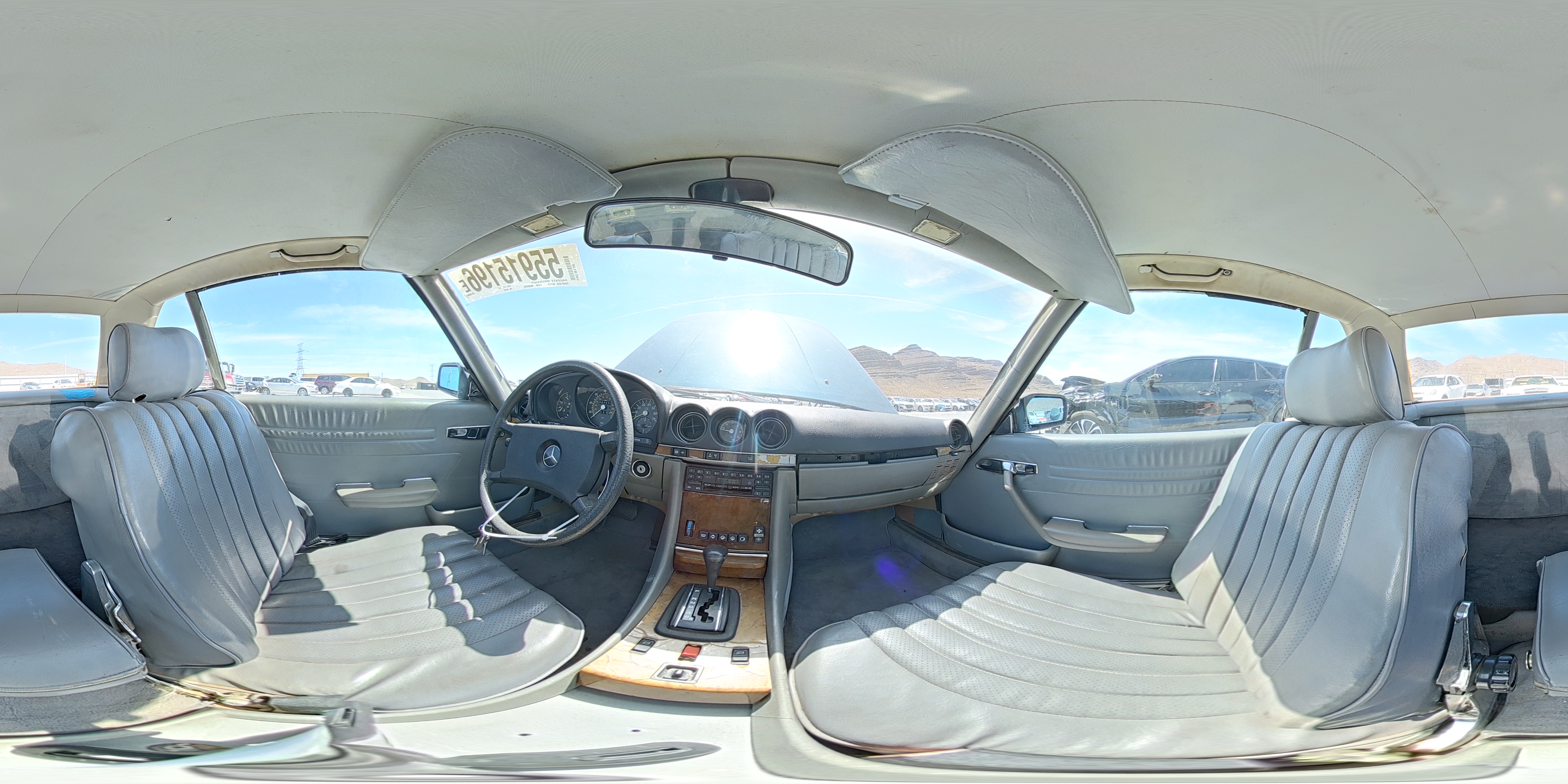 1984 Mercedes-benz 190 Sl Blue vin: WDBBA45A9EA001081