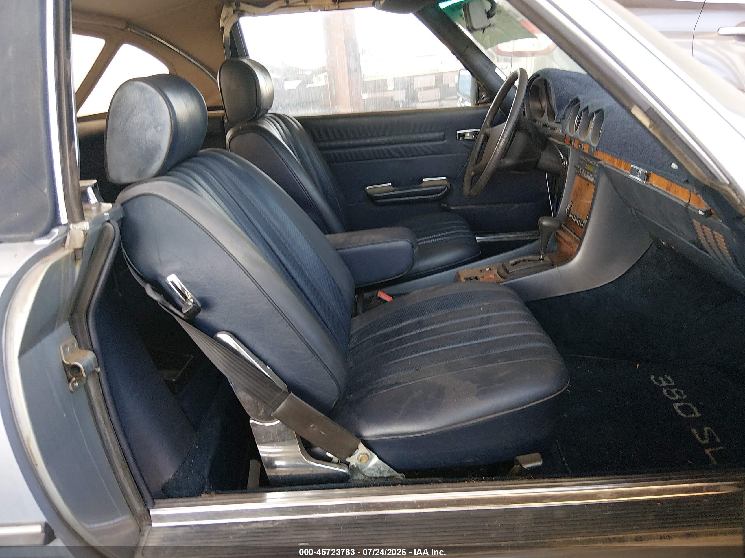 1984 Mercedes-benz 380 Sl Blue vin: WDBBA45A9EA008418