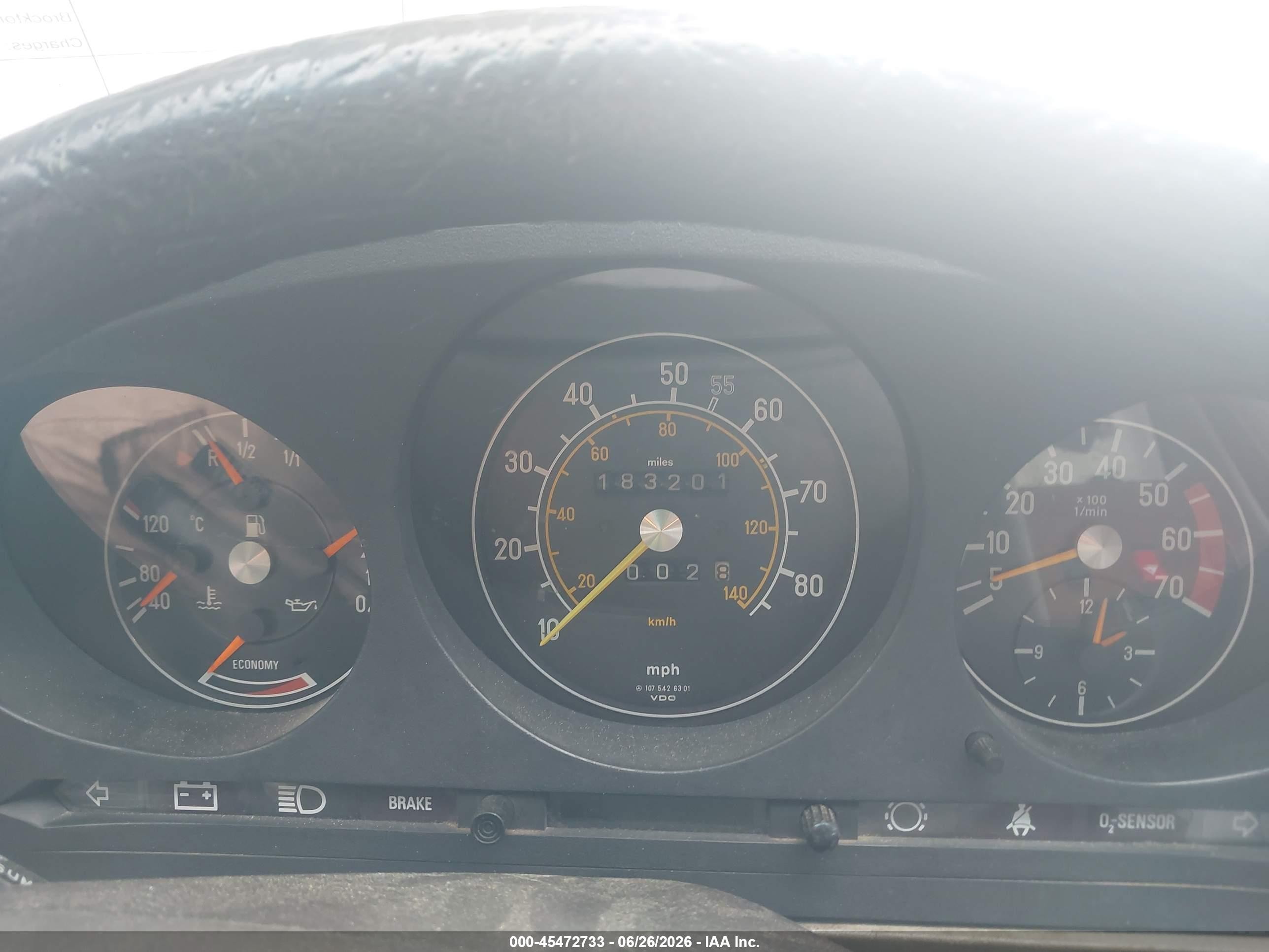1982 Mercedes-benz 380 Sl Blue vin: WDBBA45AXCB015675