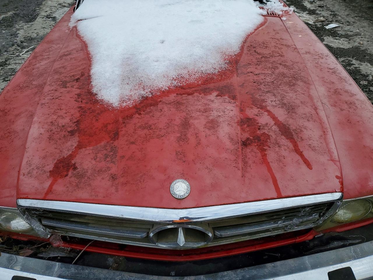 1985 Mercedes-benz 380 Sl Red vin: WDBBA45C6FA035241