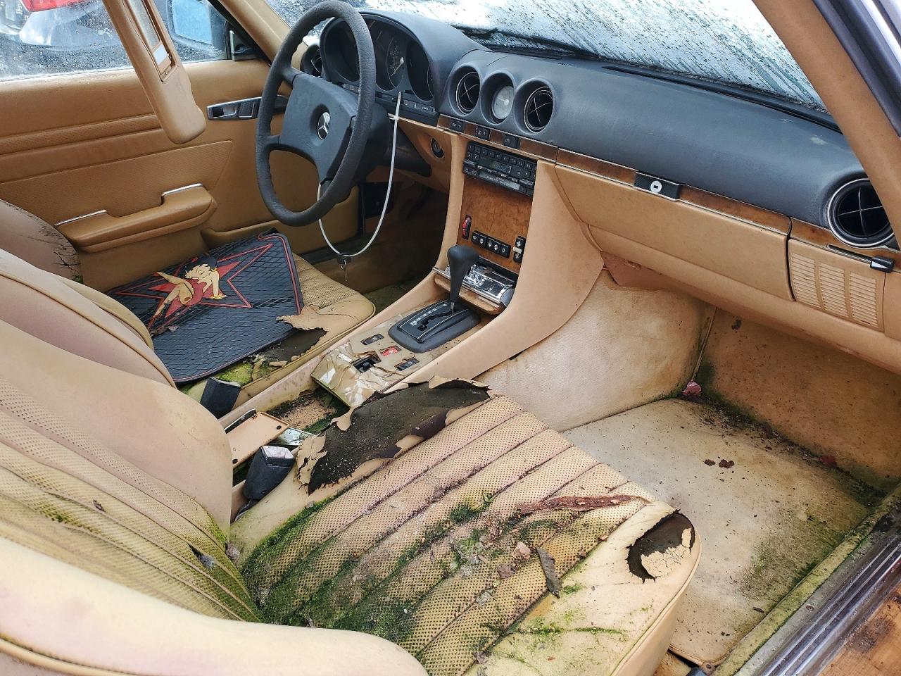 1985 Mercedes-benz 380 Sl Red vin: WDBBA45C6FA035241