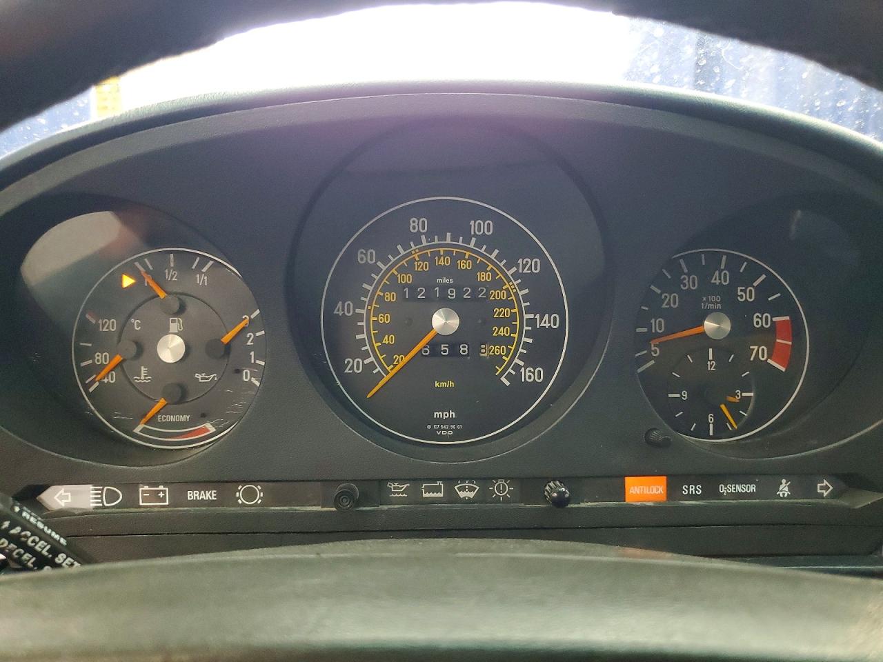 1986 Mercedes-benz 560 Sl Blue vin: WDBBA48D0GA038433