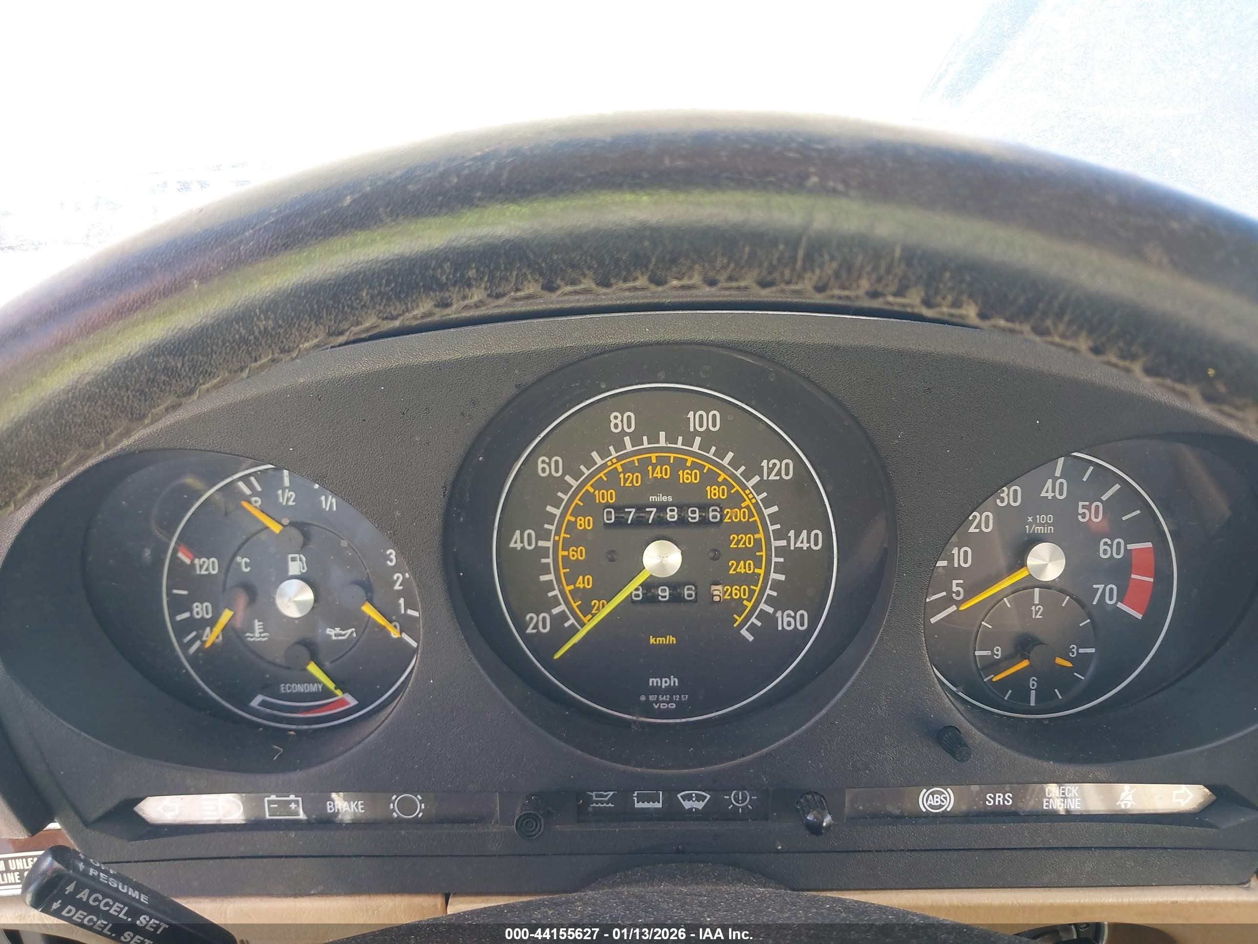1989 Mercedes-benz 560 Sl Gold vin: WDBBA48D2KA092325