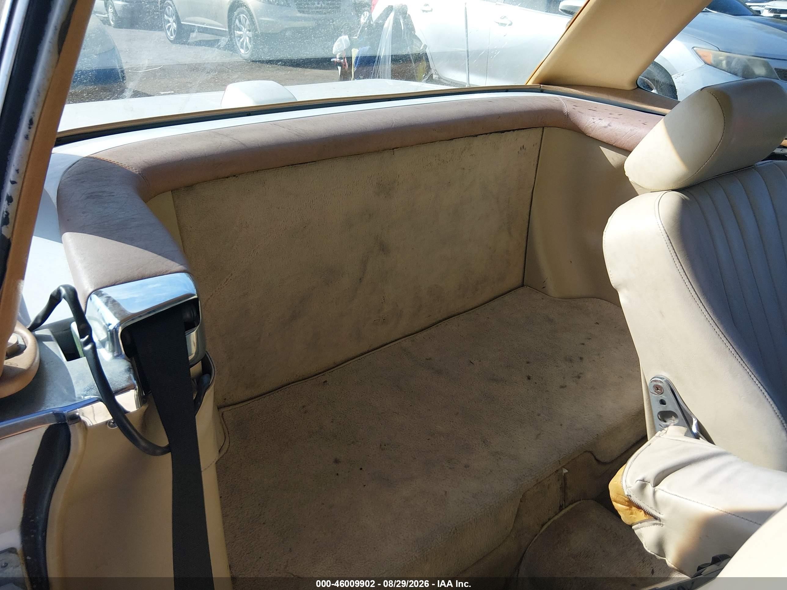 1987 Mercedes-benz 560 Sl Белый vin: WDBBA48D3HA058886
