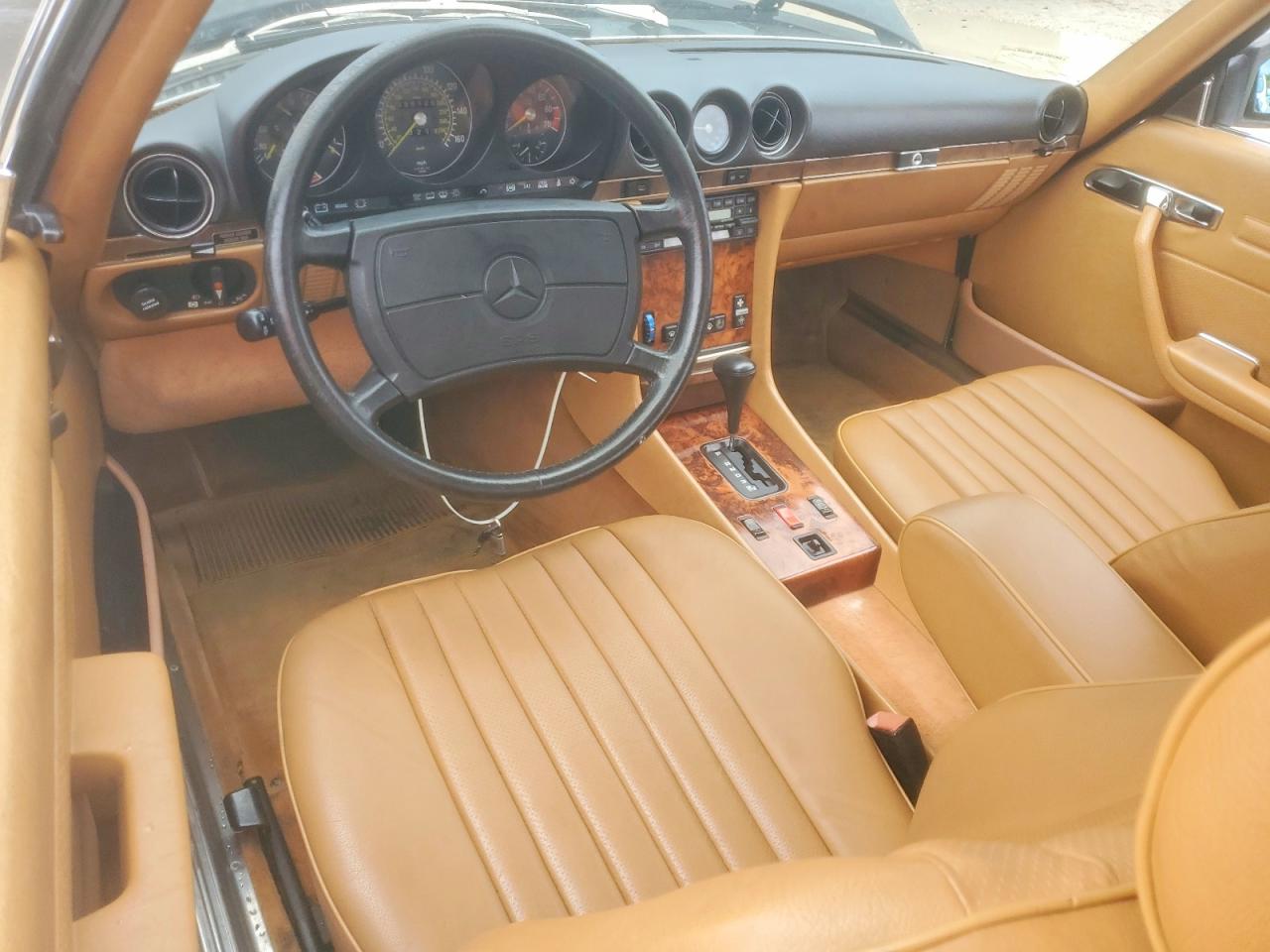 1989 Mercedes-benz 560 Sl Черный vin: WDBBA48D4KA094013