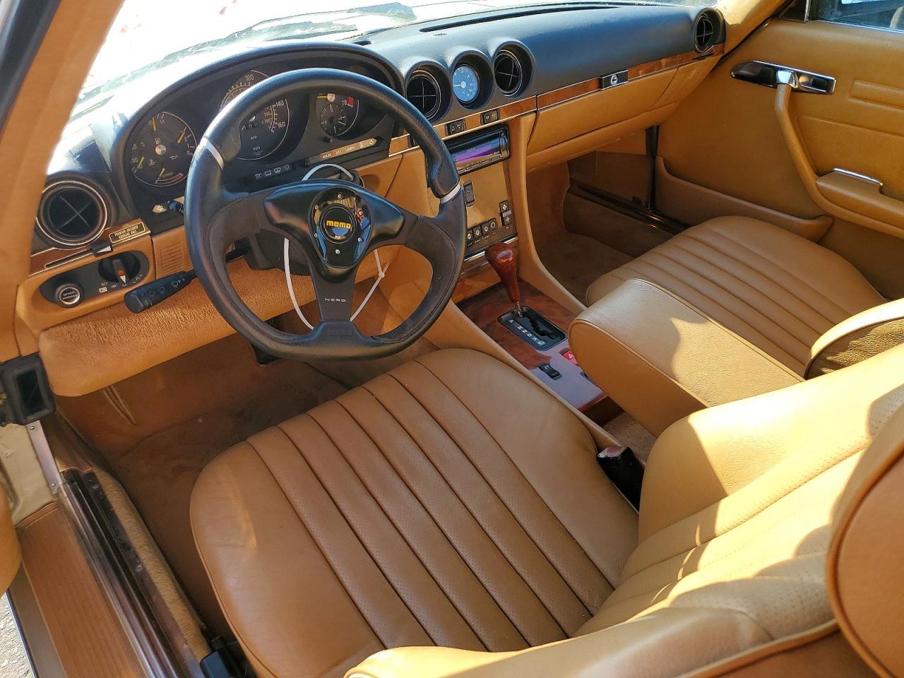 1986 Mercedes-benz 560 Sl Gold vin: WDBBA48D5GA054398