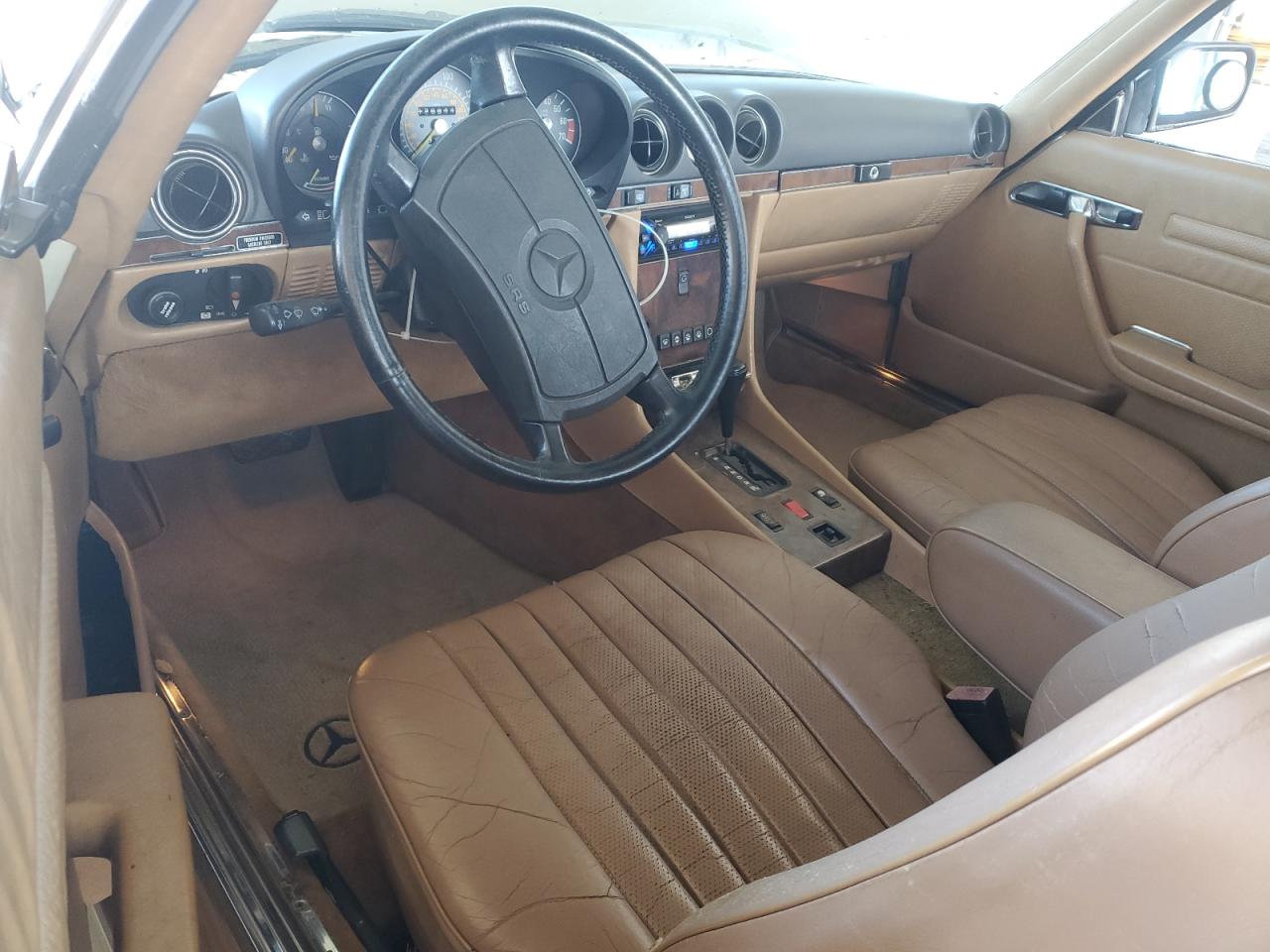 1987 Mercedes-benz 560 Sl Cream vin: WDBBA48D5HA059697