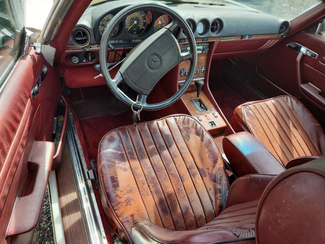 1988 Mercedes-benz 560 Sl Белый vin: WDBBA48D5JA079972