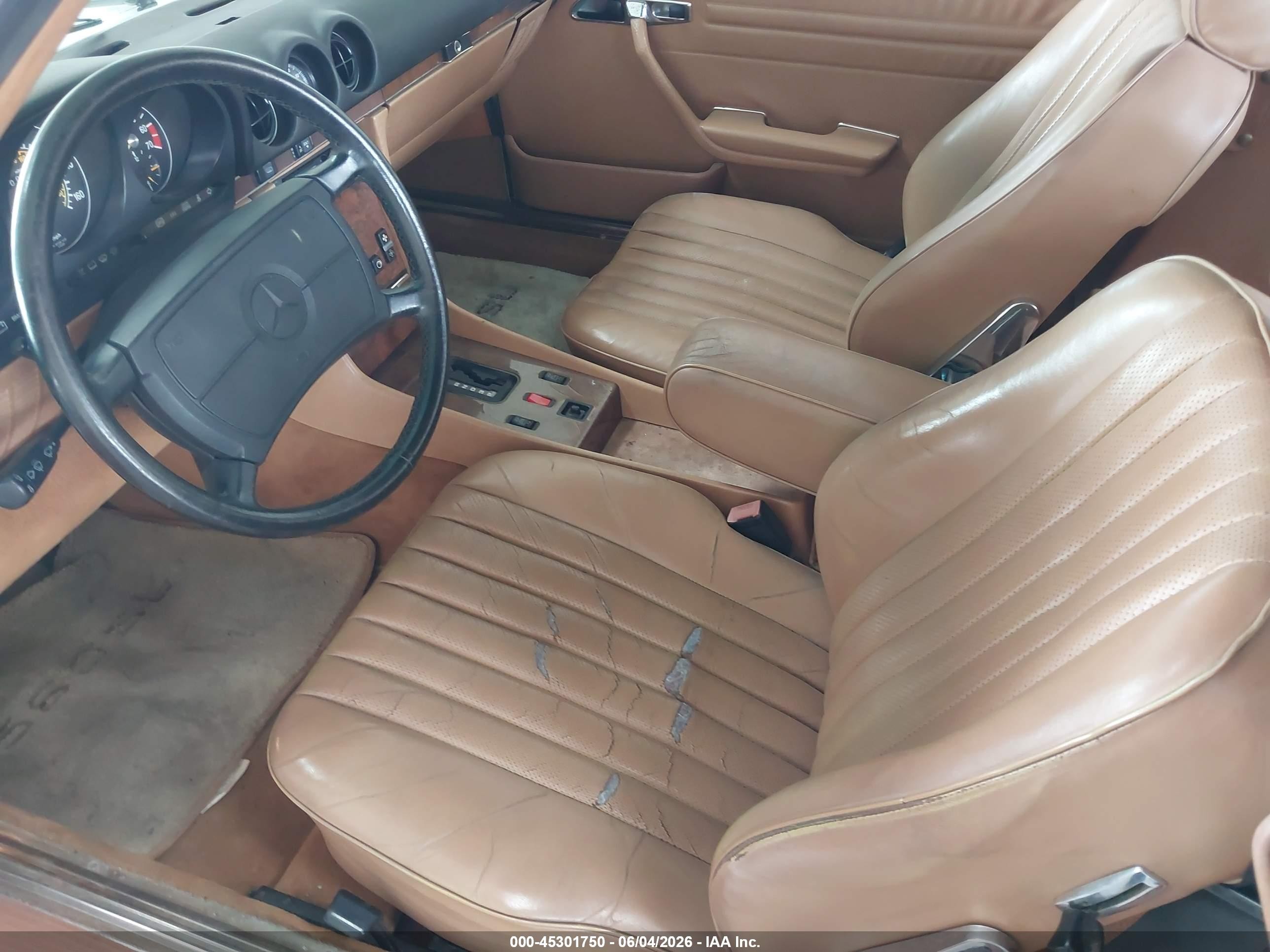 1989 Mercedes-benz 560 Sl White vin: WDBBA48D5KA094621