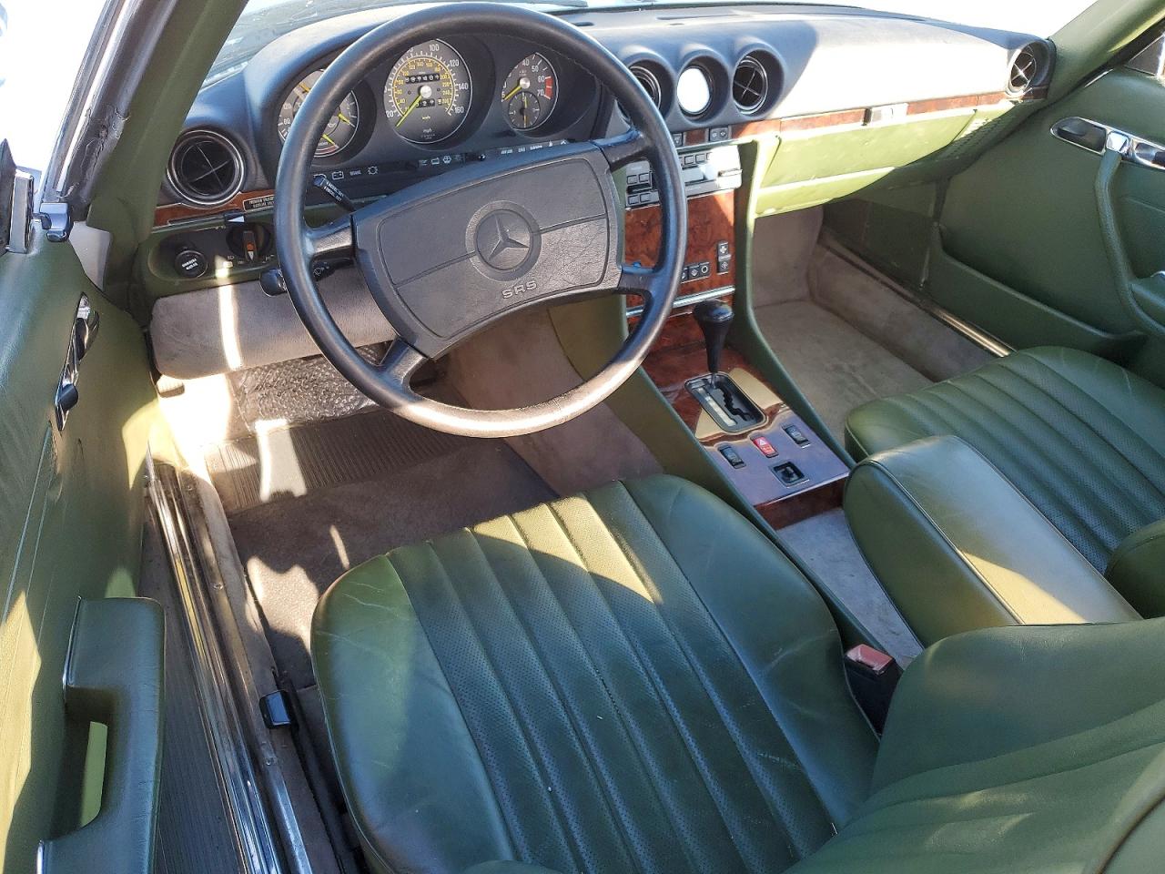 1986 Mercedes-benz 560 Sl White vin: WDBBA48D6GA040624