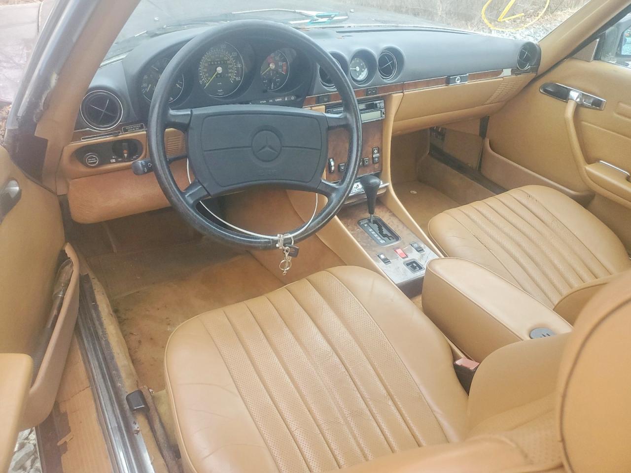 1986 Mercedes-benz 560 Sl Red vin: WDBBA48D6GA052708