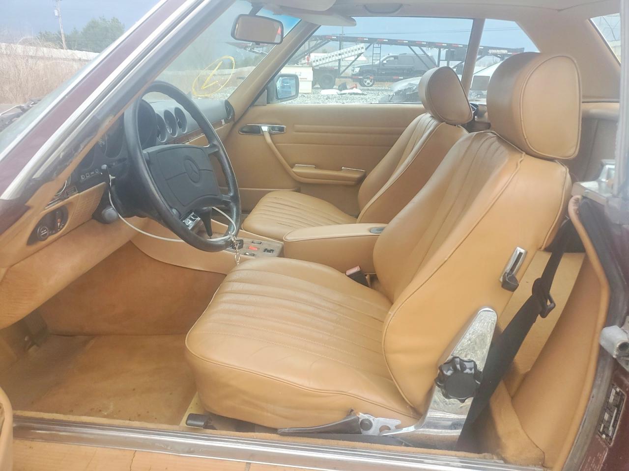 1986 Mercedes-benz 560 Sl Red vin: WDBBA48D6GA052708