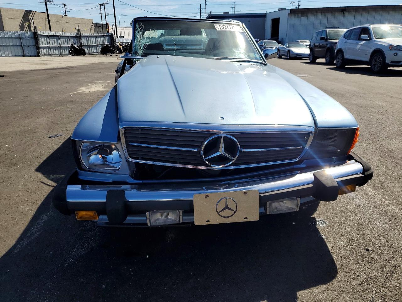 1987 Mercedes-benz 560 Sl Синий vin: WDBBA48D6HA064052