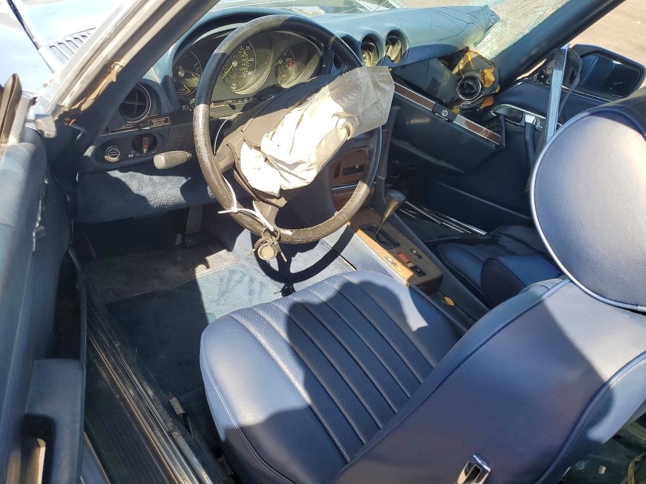 1987 Mercedes-benz 560 Sl Синий vin: WDBBA48D6HA064052