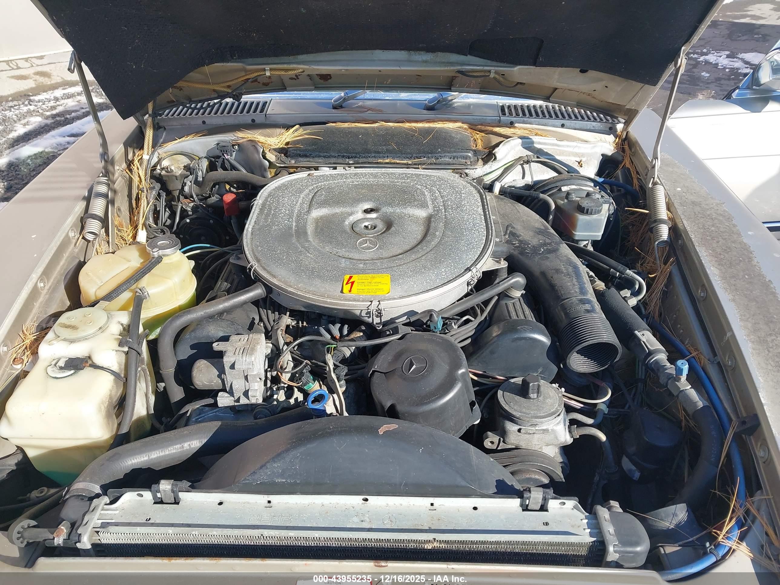 1986 Mercedes-benz 560 Sl Gray vin: WDBBA48D7GA038848