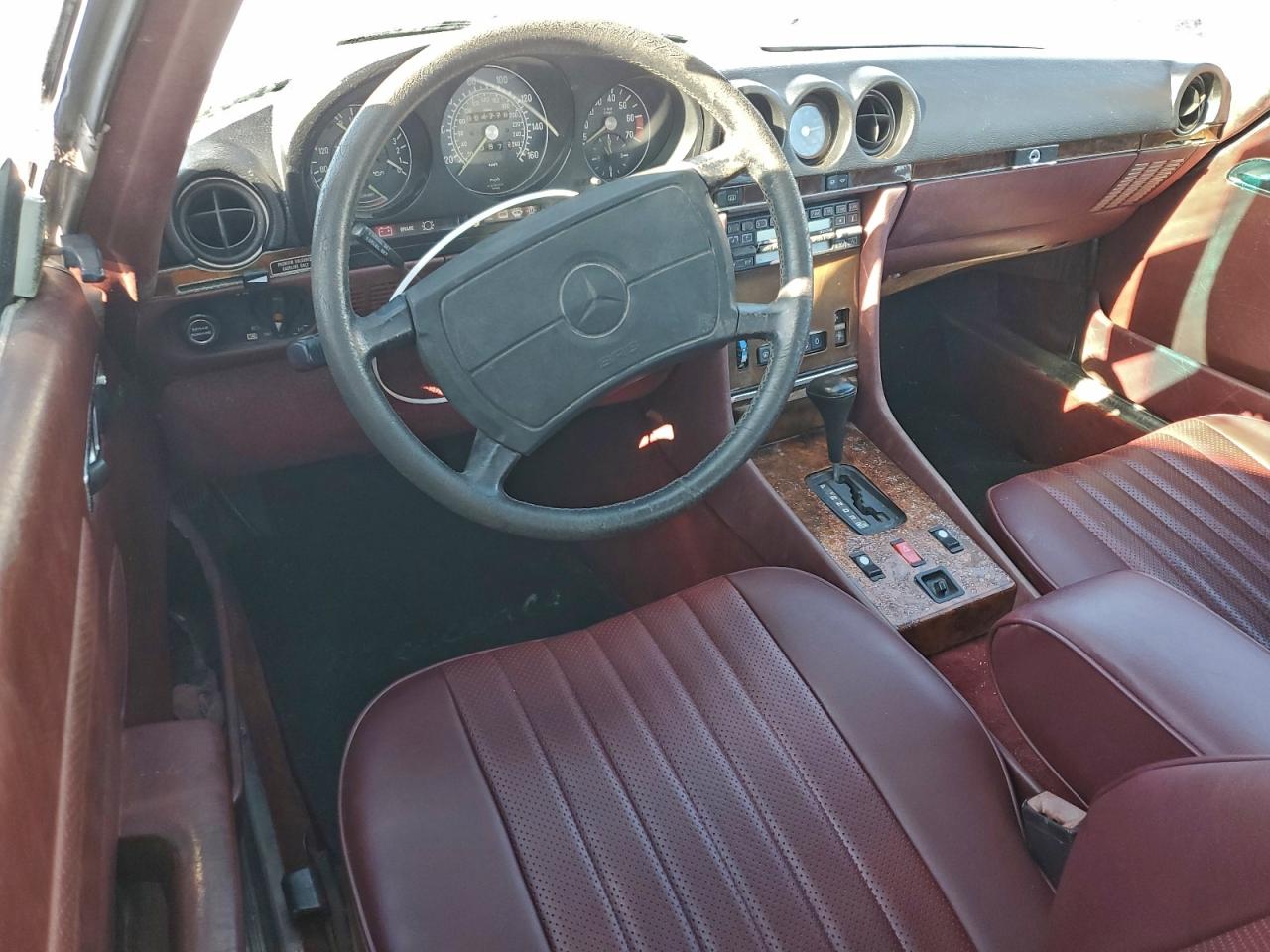 1986 Mercedes-benz 560 Sl White vin: WDBBA48D7GA043449