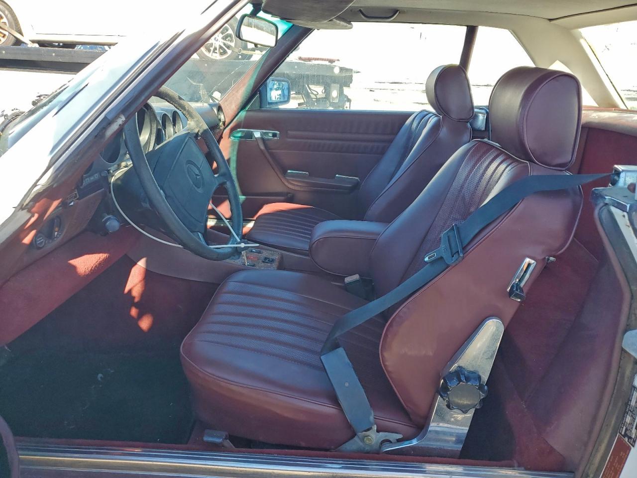 1986 Mercedes-benz 560 Sl White vin: WDBBA48D7GA043449