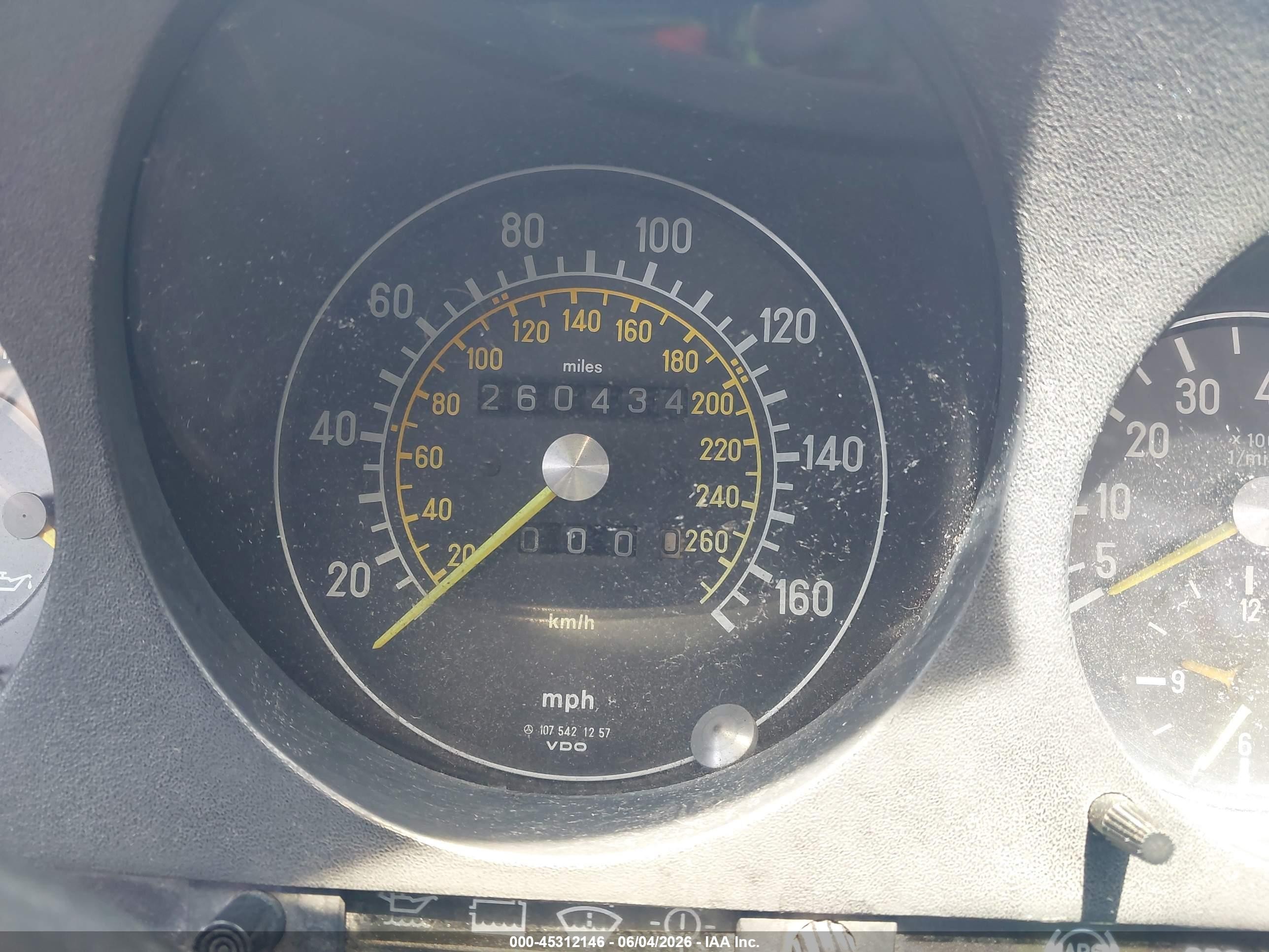 1989 Mercedes-benz 560 Sl Черный vin: WDBBA48D7KA094426