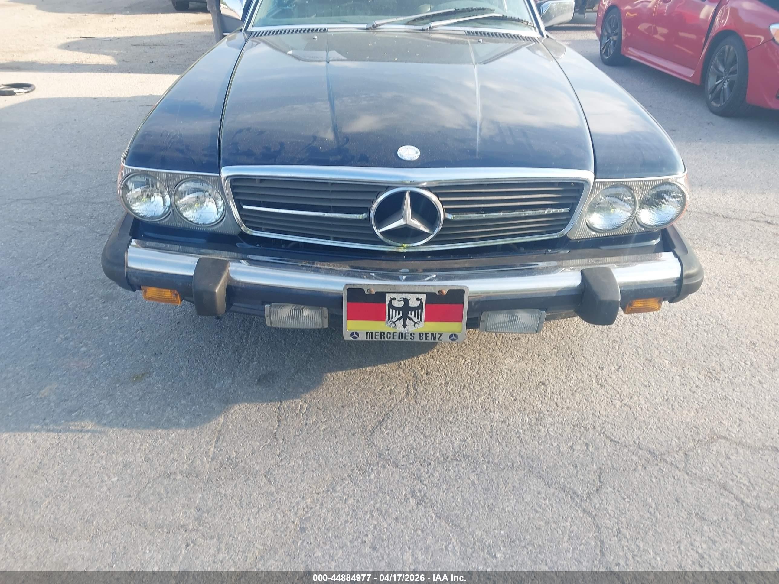 1986 Mercedes-benz 560 Sl Dark Blue vin: WDBBA48D8GA049471